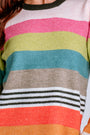 Michael Stars Irene Stripe Crew Neck Pullover