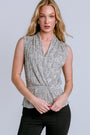 Nation LTD Nina Wrap Front Top