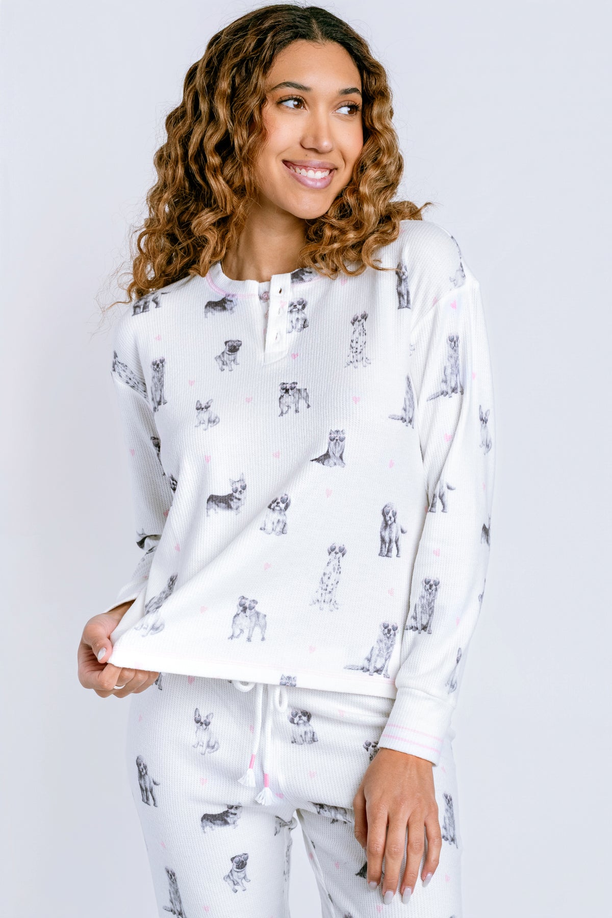 PJ Salvage My Dog Is My Valentine Top