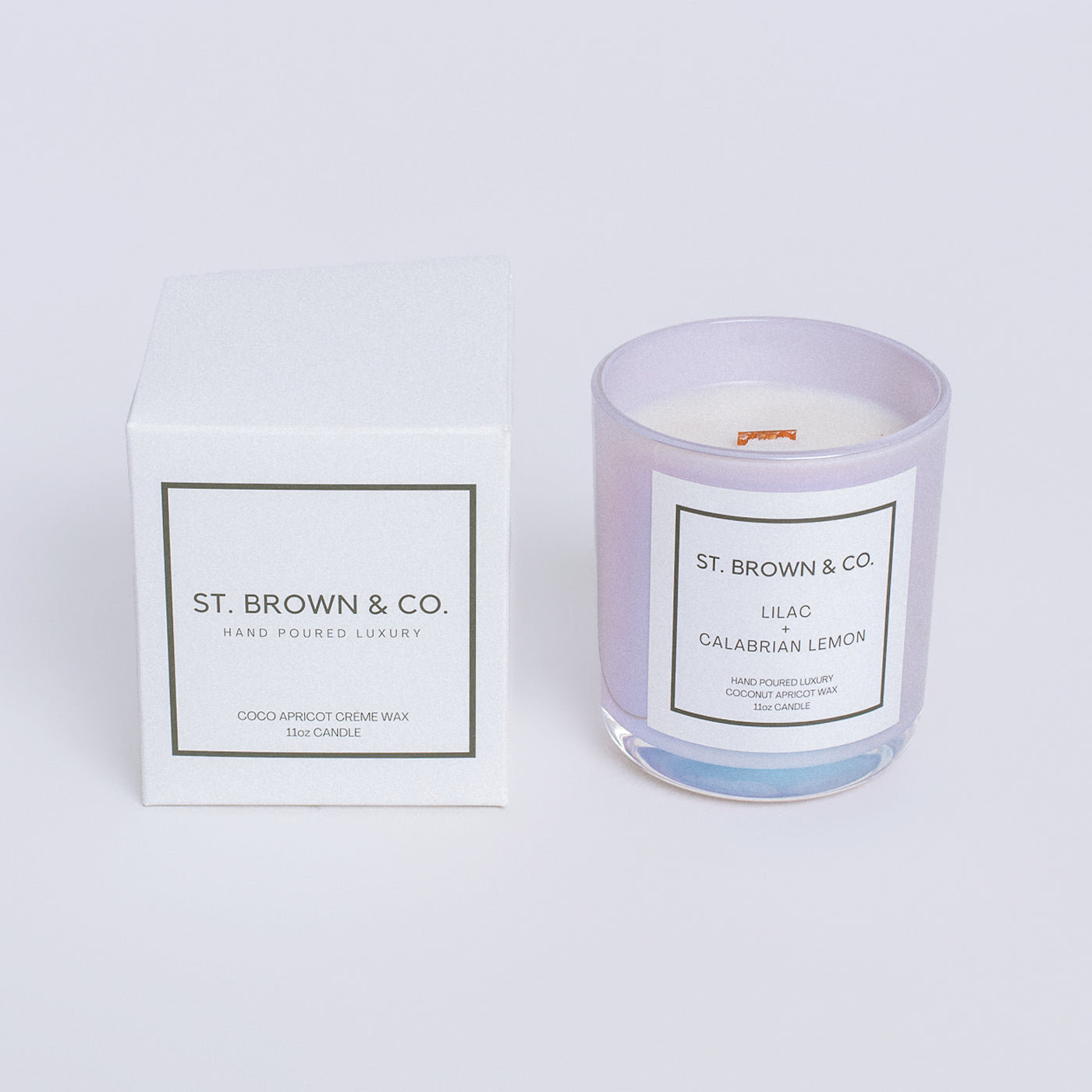 St. Brown & Co. Lilac + Calabrian Lemon Candle
