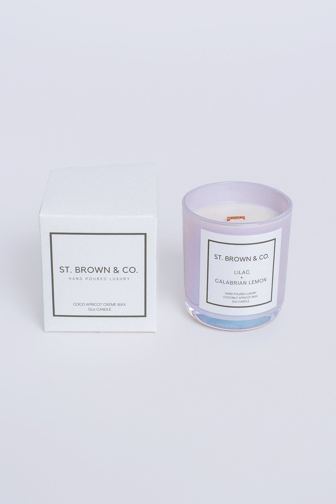 St. Brown & Co. Lilac + Calabrian Lemon Candle