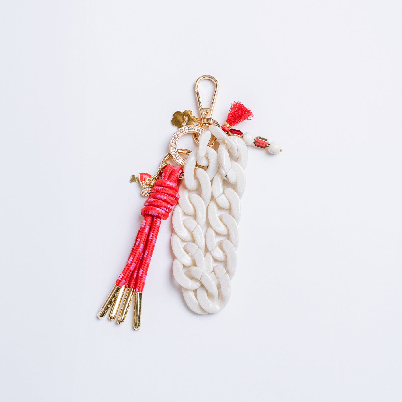 Red Dog Bag Charm