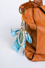 Sherwood Bridge Diamonds Blue & Yellow Bow Bag Charm