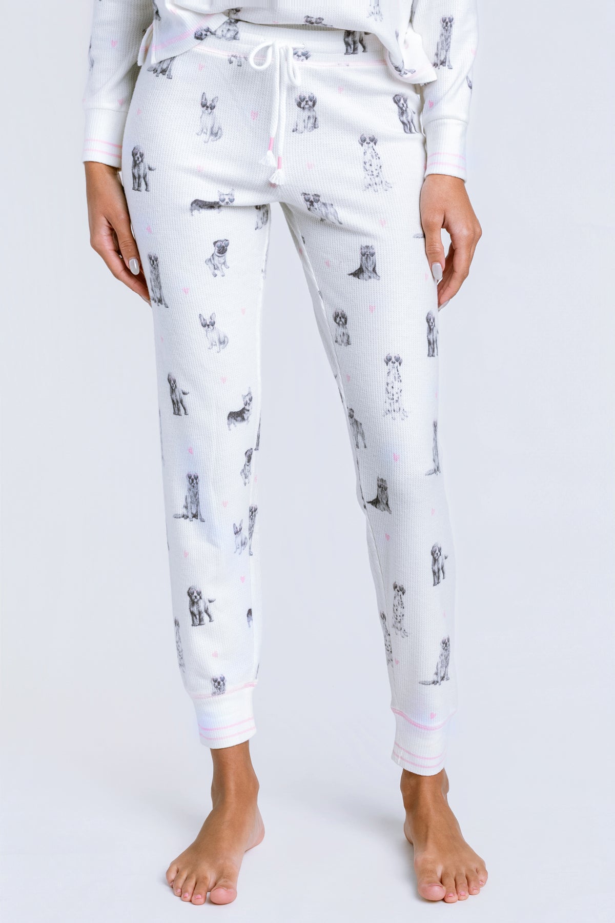 PJ Salvage My Dog Is My Valentine Pant