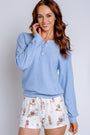 PJ Salvage Morning Waffles Long Sleeve