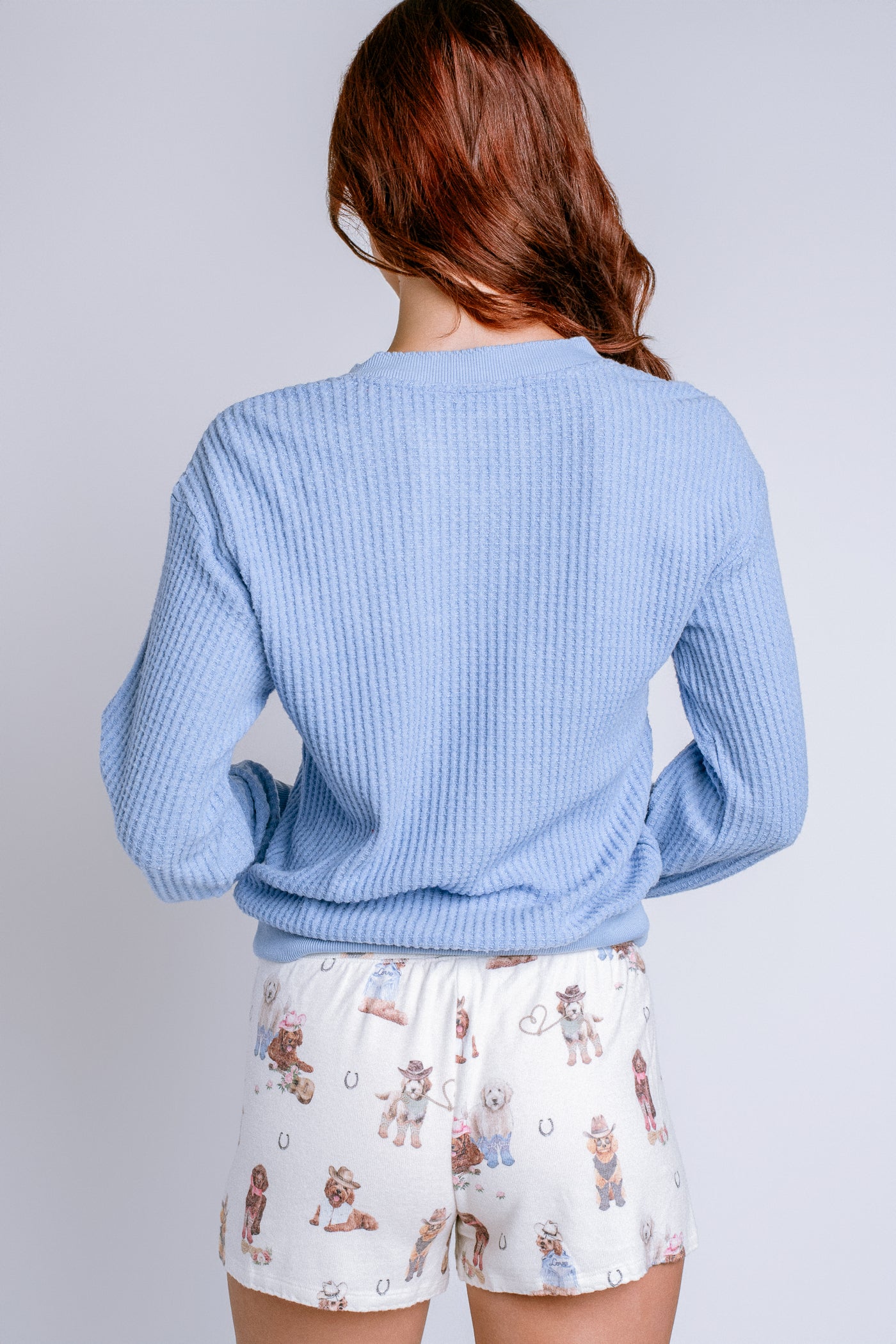 PJ Salvage Morning Waffles Long Sleeve