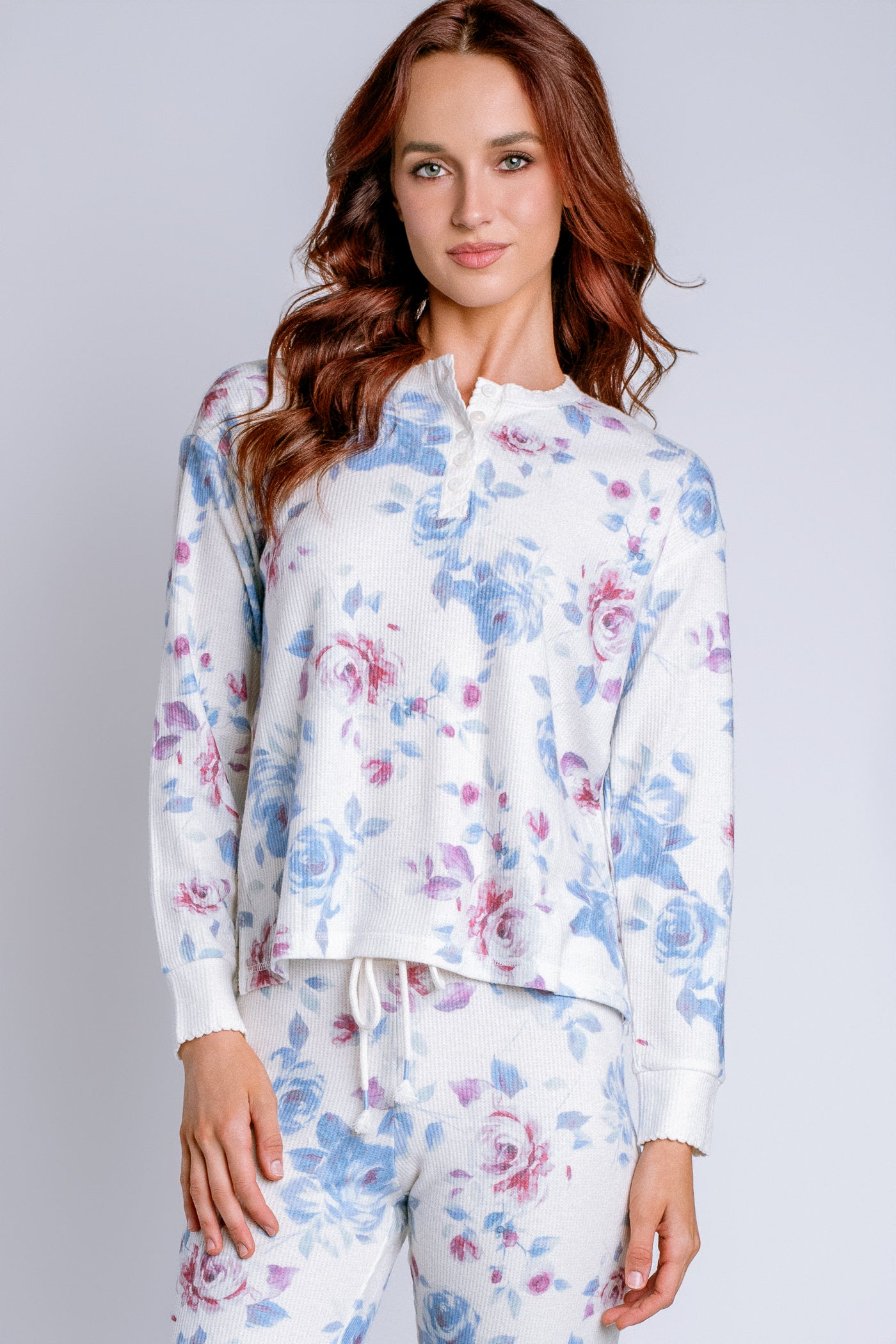 PJ Salvage Rodeo Rose Long Sleeve
