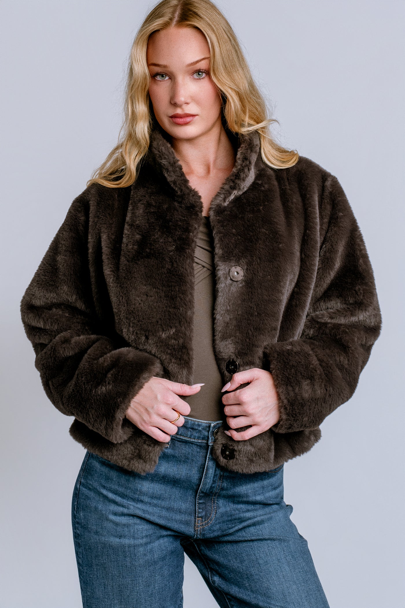 Sheena Luxe Faux Fur Jacket