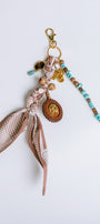 Sherwood Bridge Diamonds Turquoise Western Bag Charm