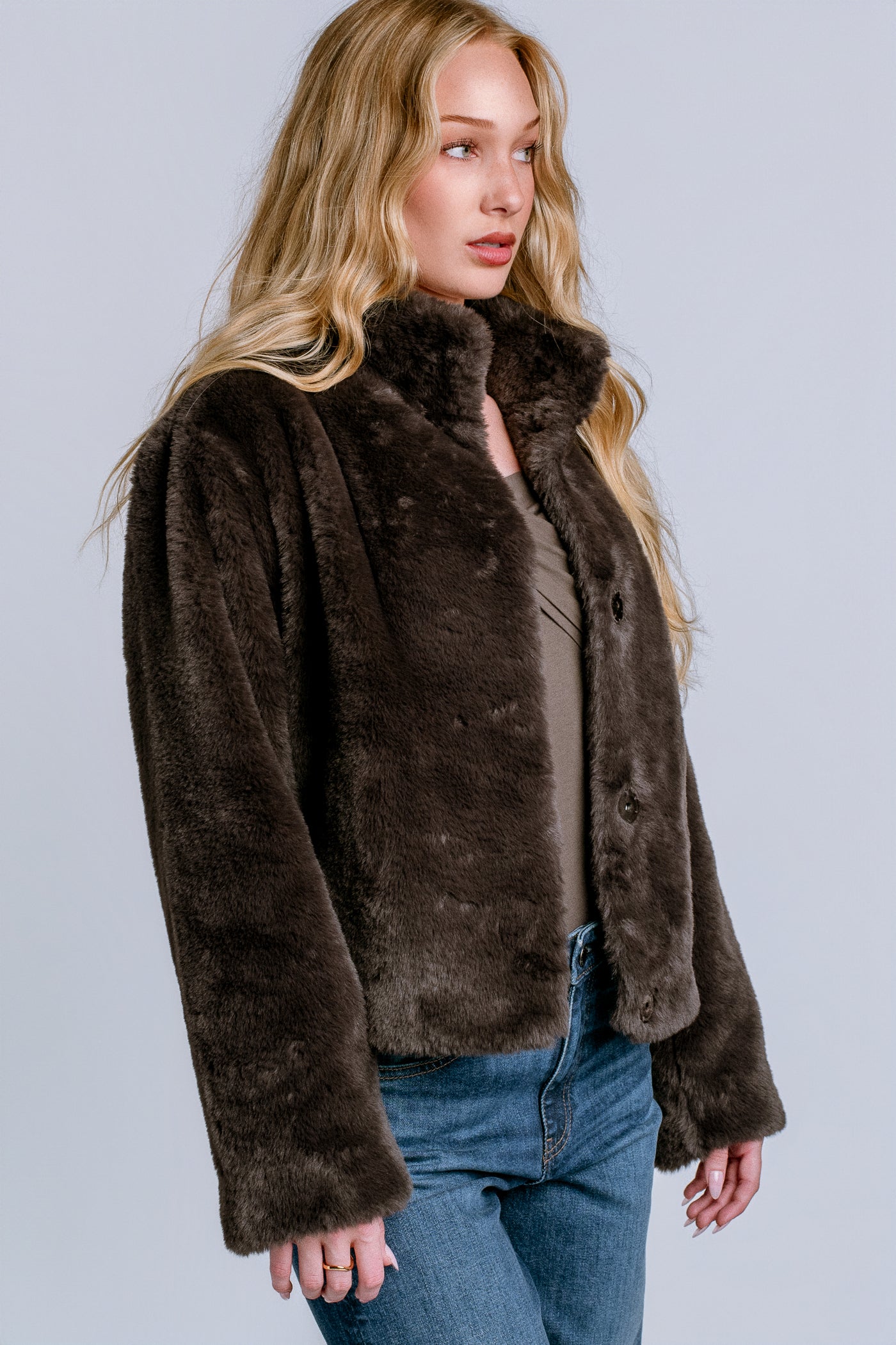 Sheena Luxe Faux Fur Jacket