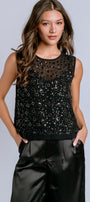 Serena Embellished Top