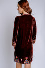 Johnny Was Brandi Velvet Tie Kimono Dress