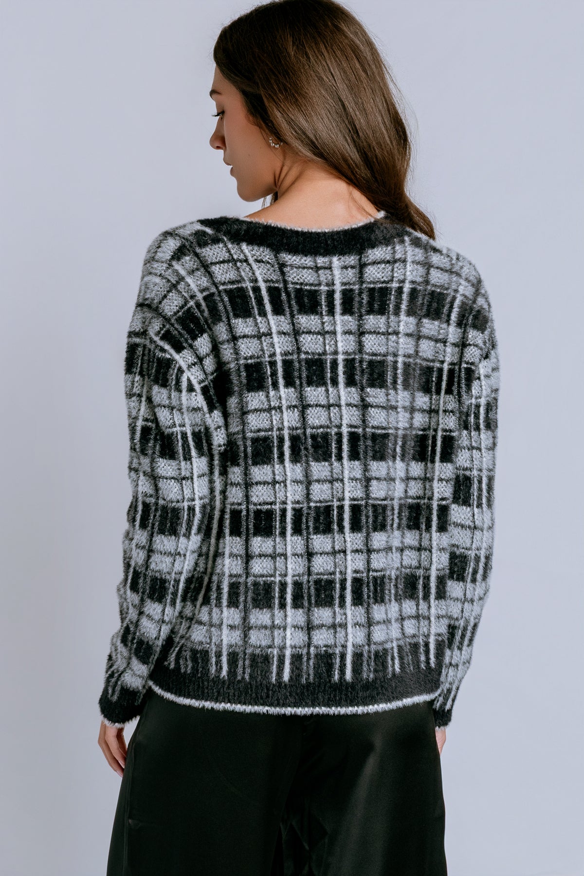 Wanda Plaid Cardigan