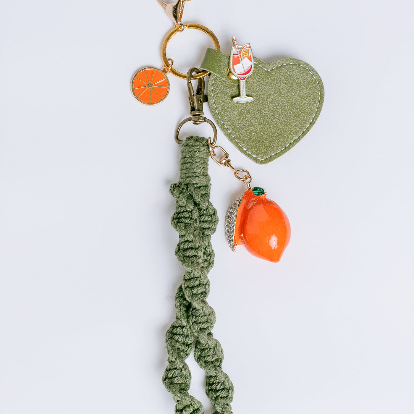 Aperol Spritz Bag Charm