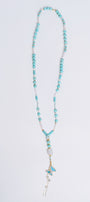 Sherwood Bridge Diamonds Turquoise Butterfly Necklace