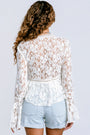 Free People Whispering Love Lace Top