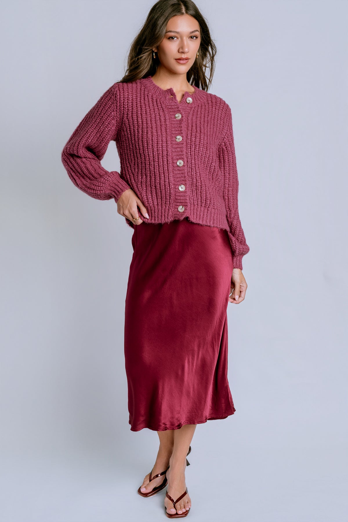 Leila Bias Cut Skirt