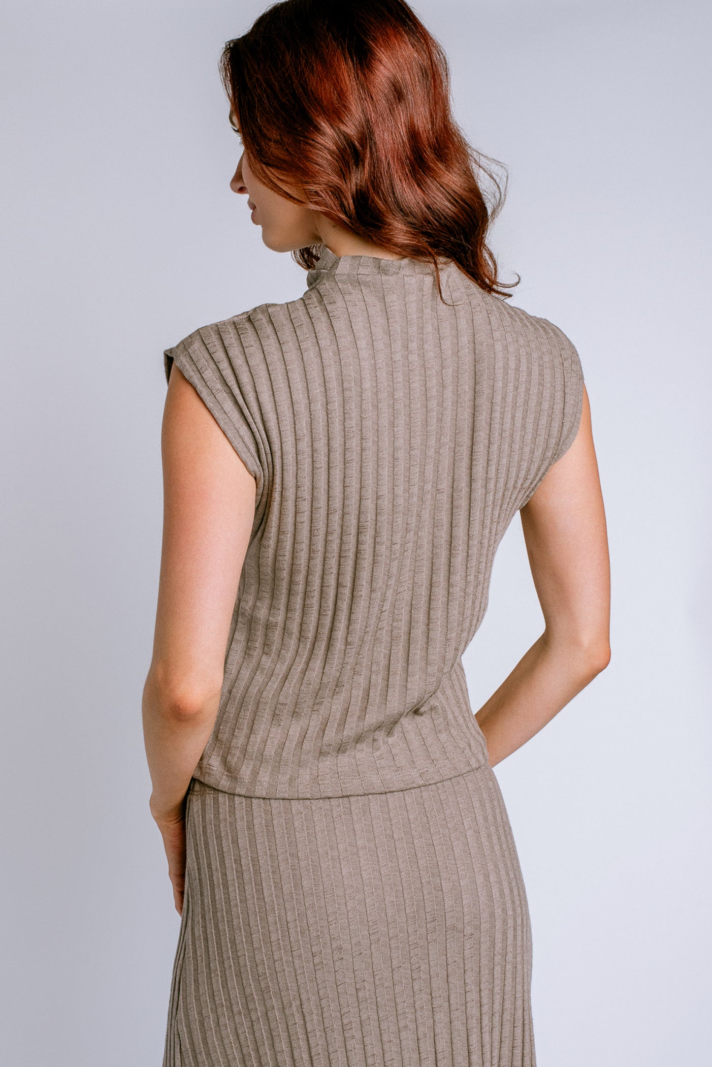 Michael Stars Nara Mock Neck Top