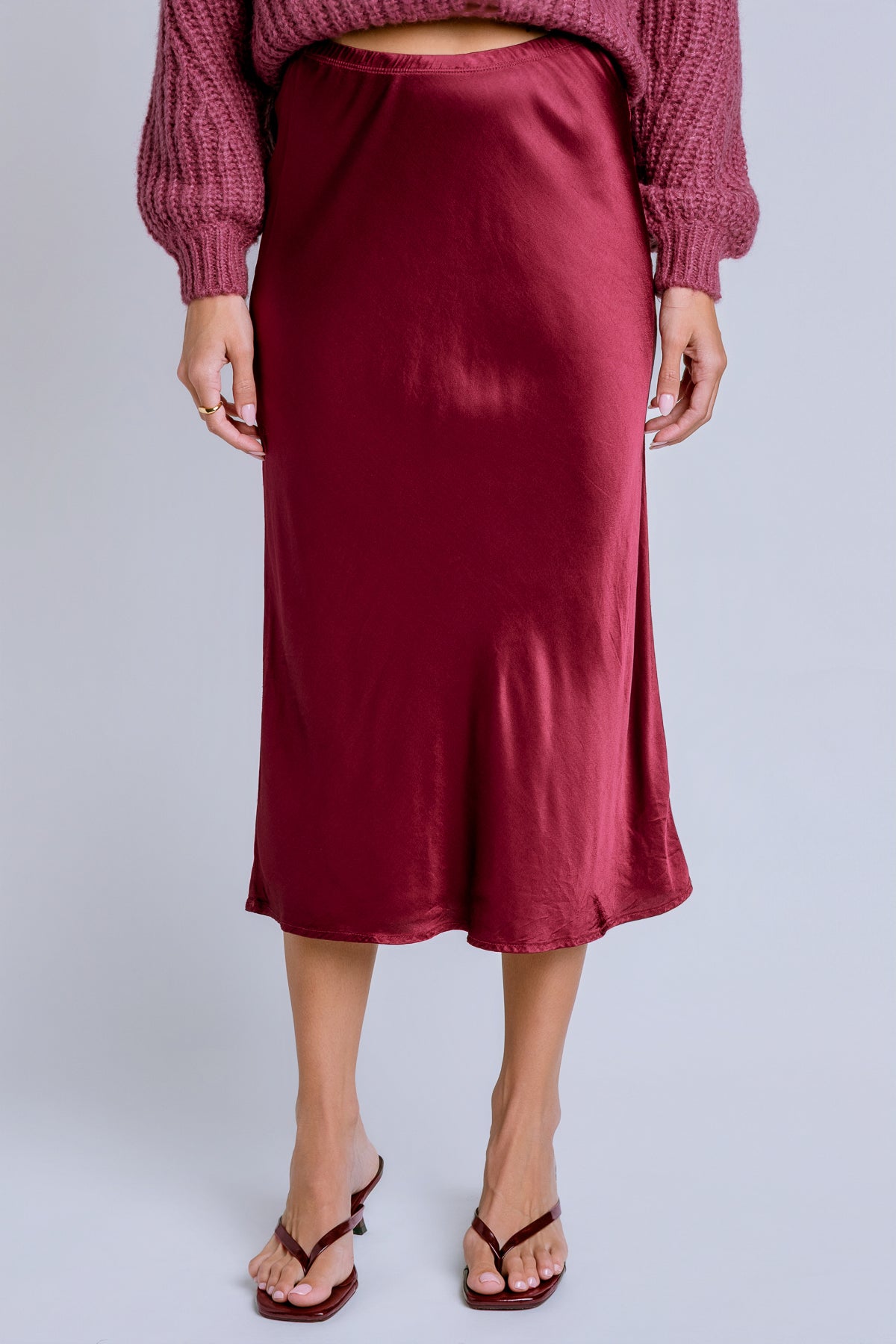 Leila Bias Cut Skirt