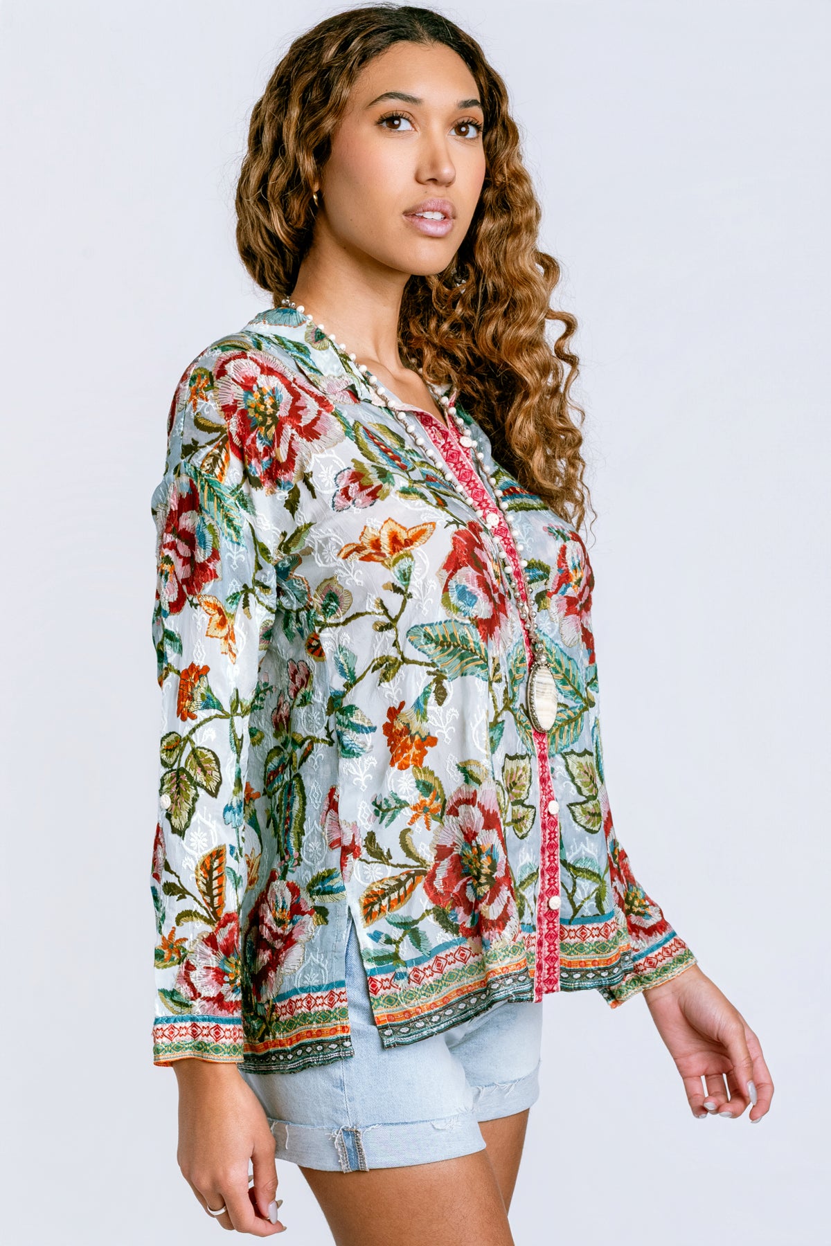 Johnny Was The Audrey Button Up