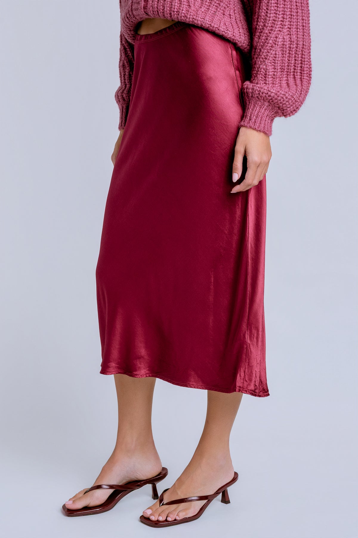 Leila Bias Cut Skirt