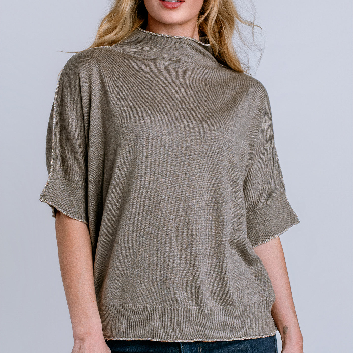 Kerisma Fawn Mock Neck Top