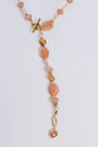 Sherwood Bridge Diamonds Sunstone Toggle Y Necklace