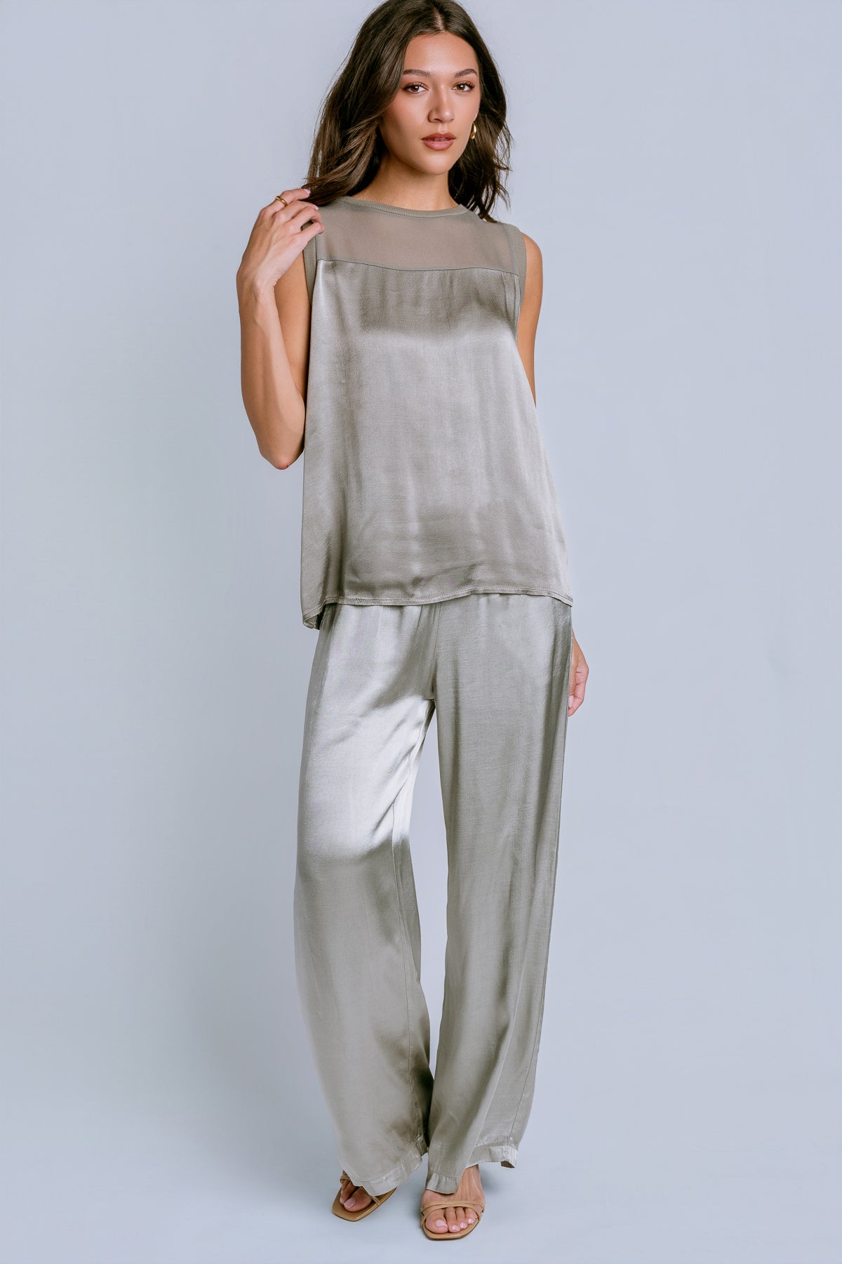 Wide Leg Palazzo Pant