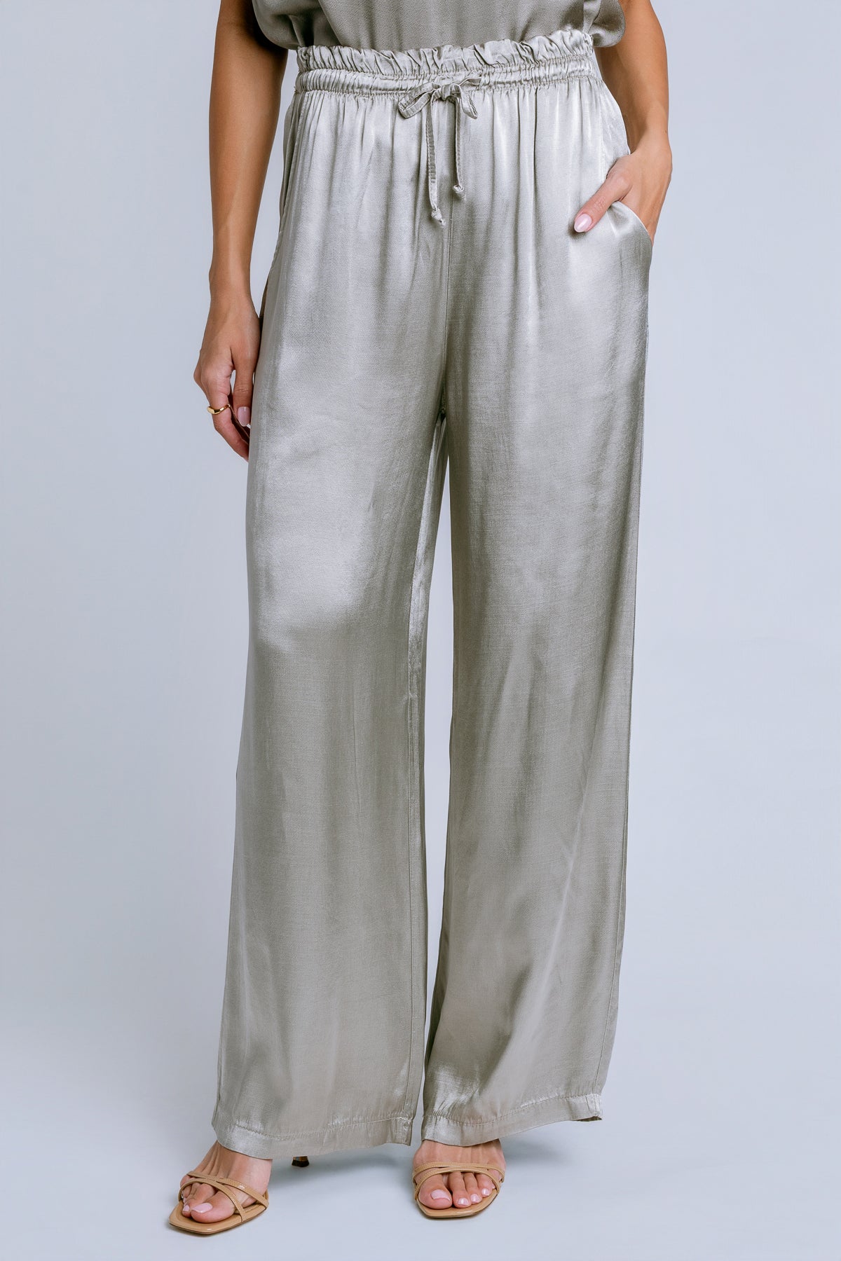 Wide Leg Palazzo Pant