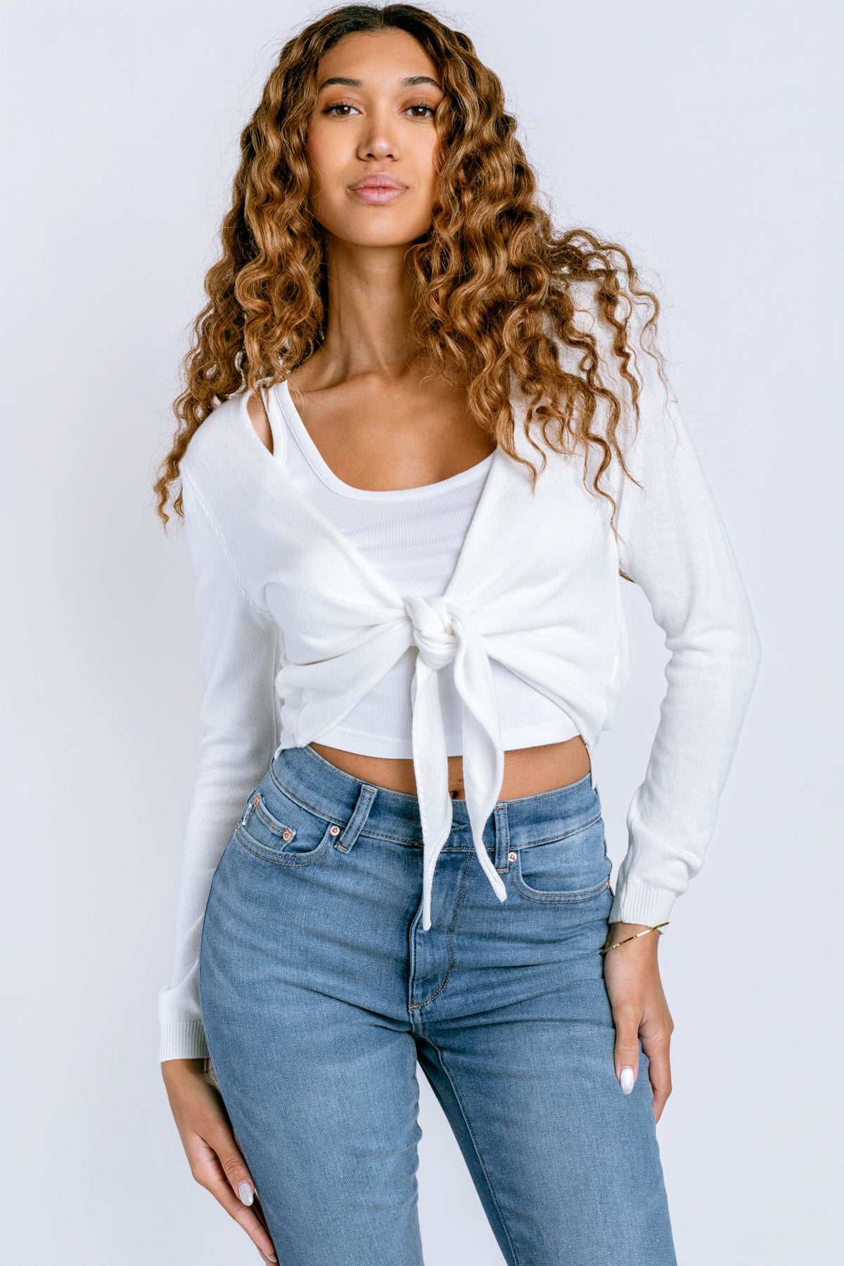 Milio Milano Italian Modal Tie Top