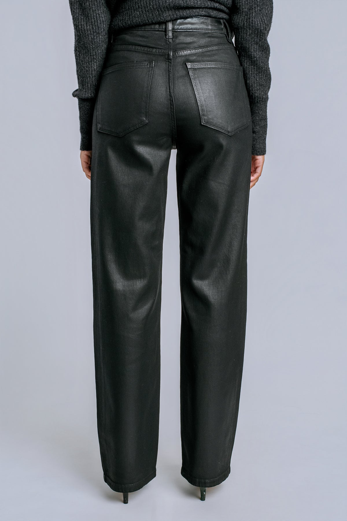 DL1961 Karmine Refined Coated Wide Leg