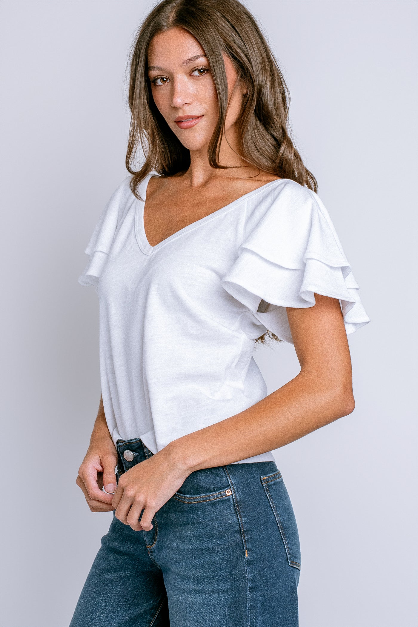 Nation LTD Cadee V Neck