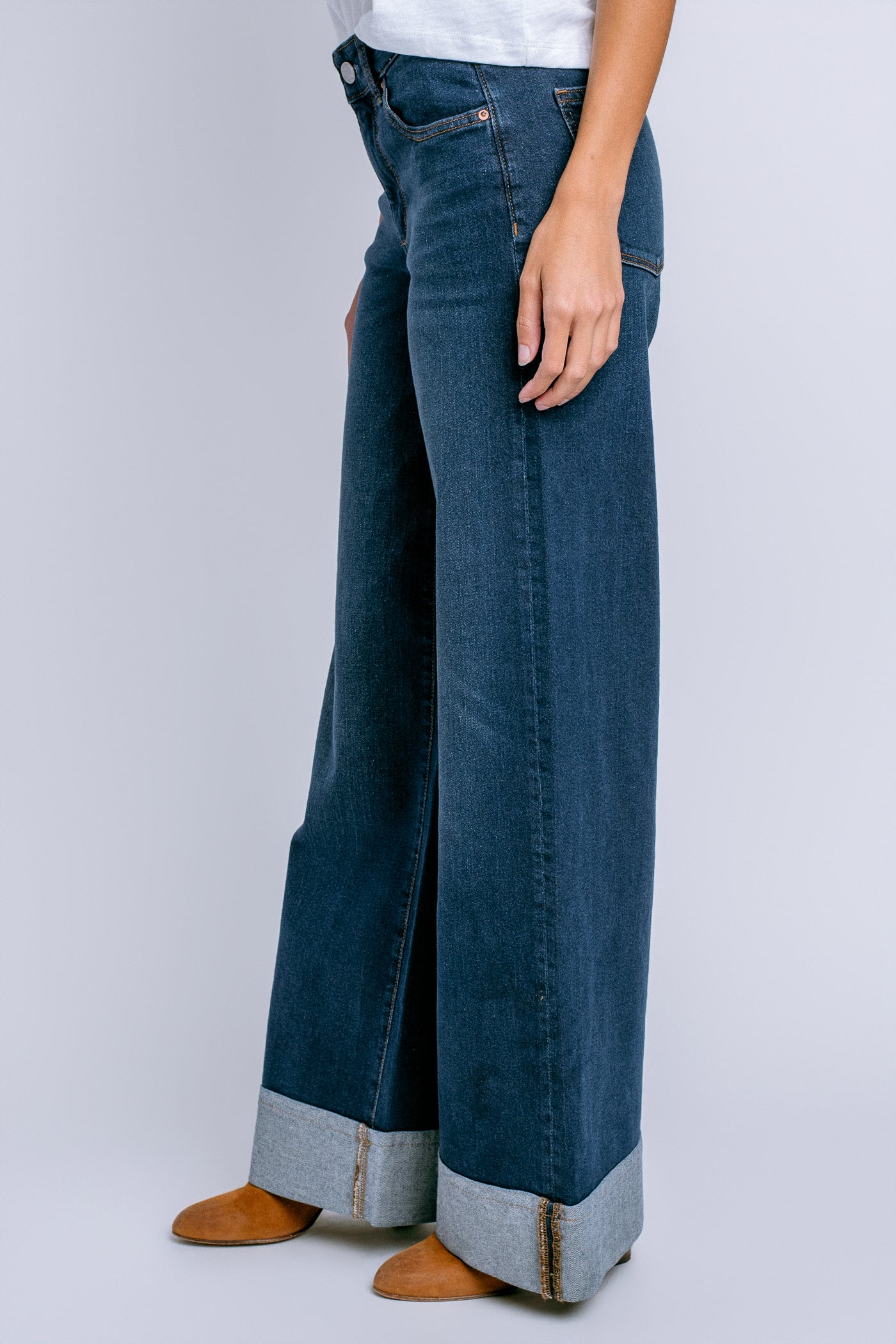 DL1961 Hepburn Mid Rise Wide Leg