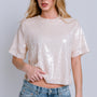 Logan Sequin Top
