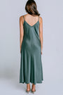 Milio Milano Full Length Satin Slip Dress