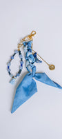 Sherwood Bridge Diamonds Blue Moon Bow Bag Charm
