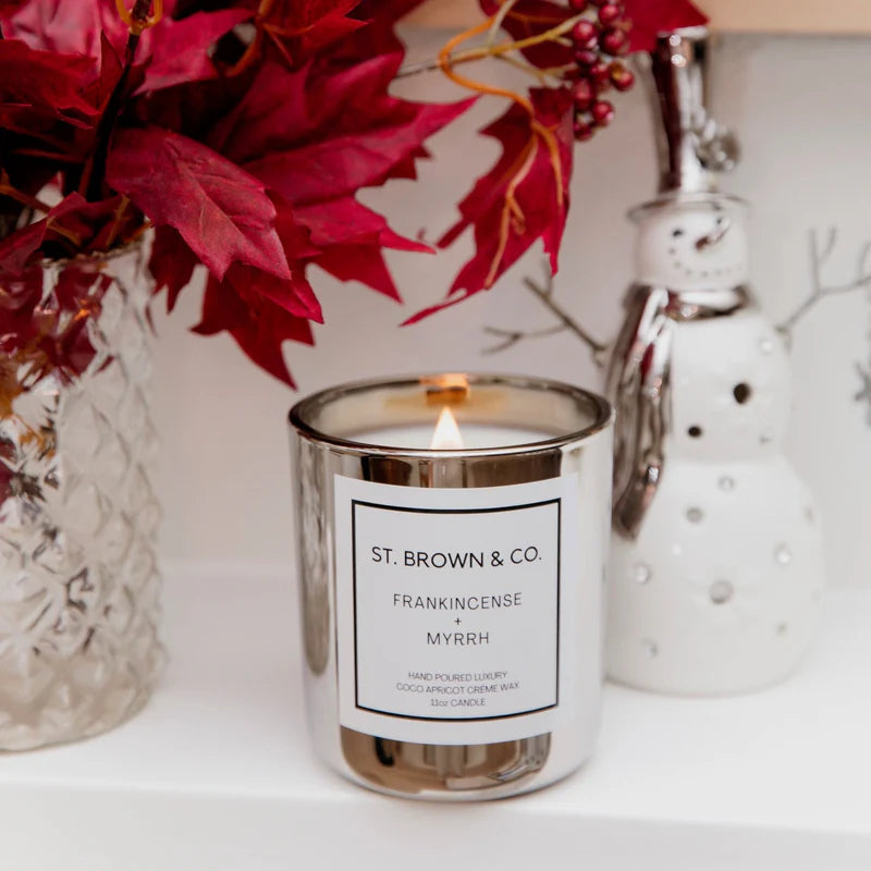 St. Brown & Co. Frankincense + Myrrh Candle