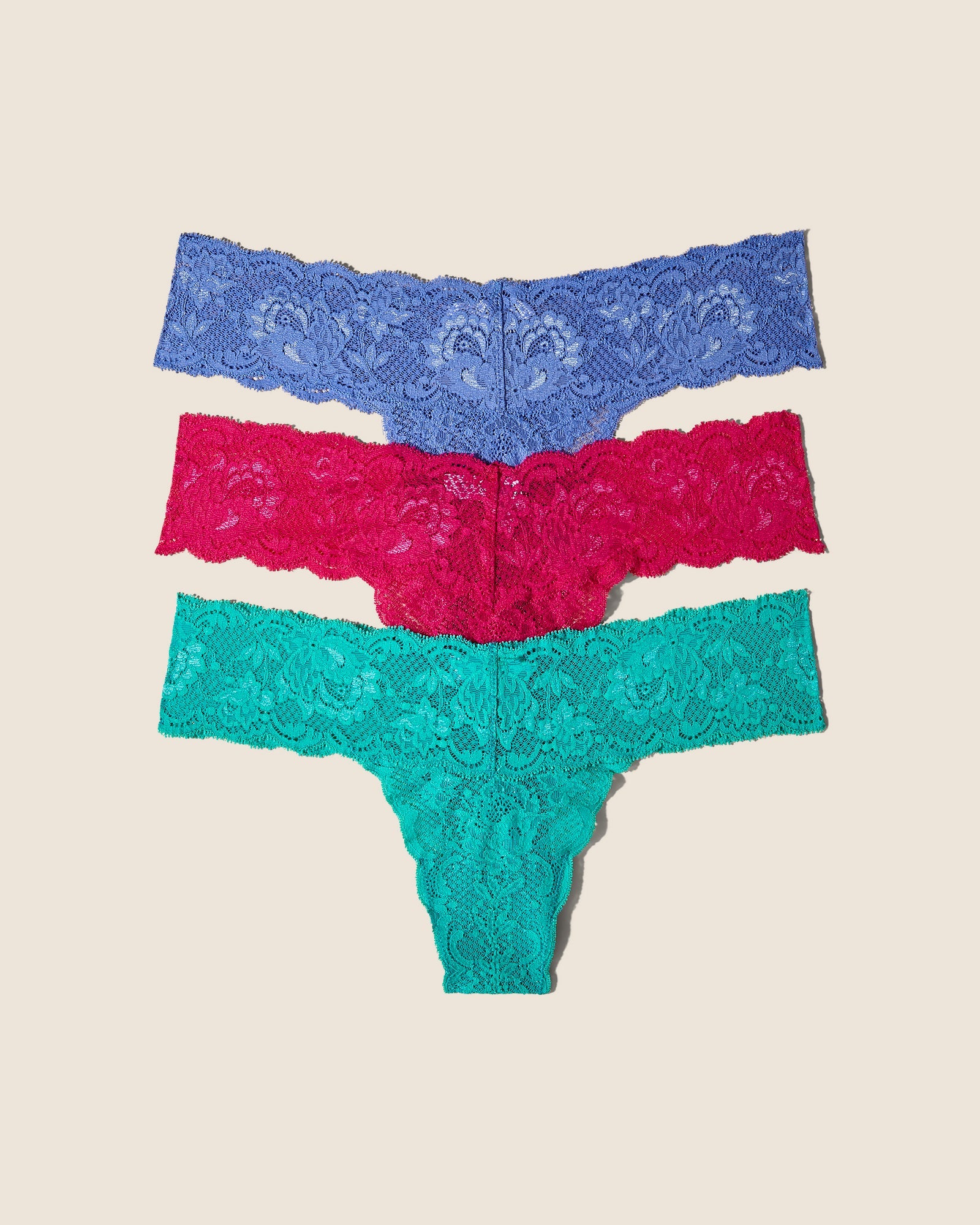 Cosabella Cutie Low Rise Thong 3-Pack