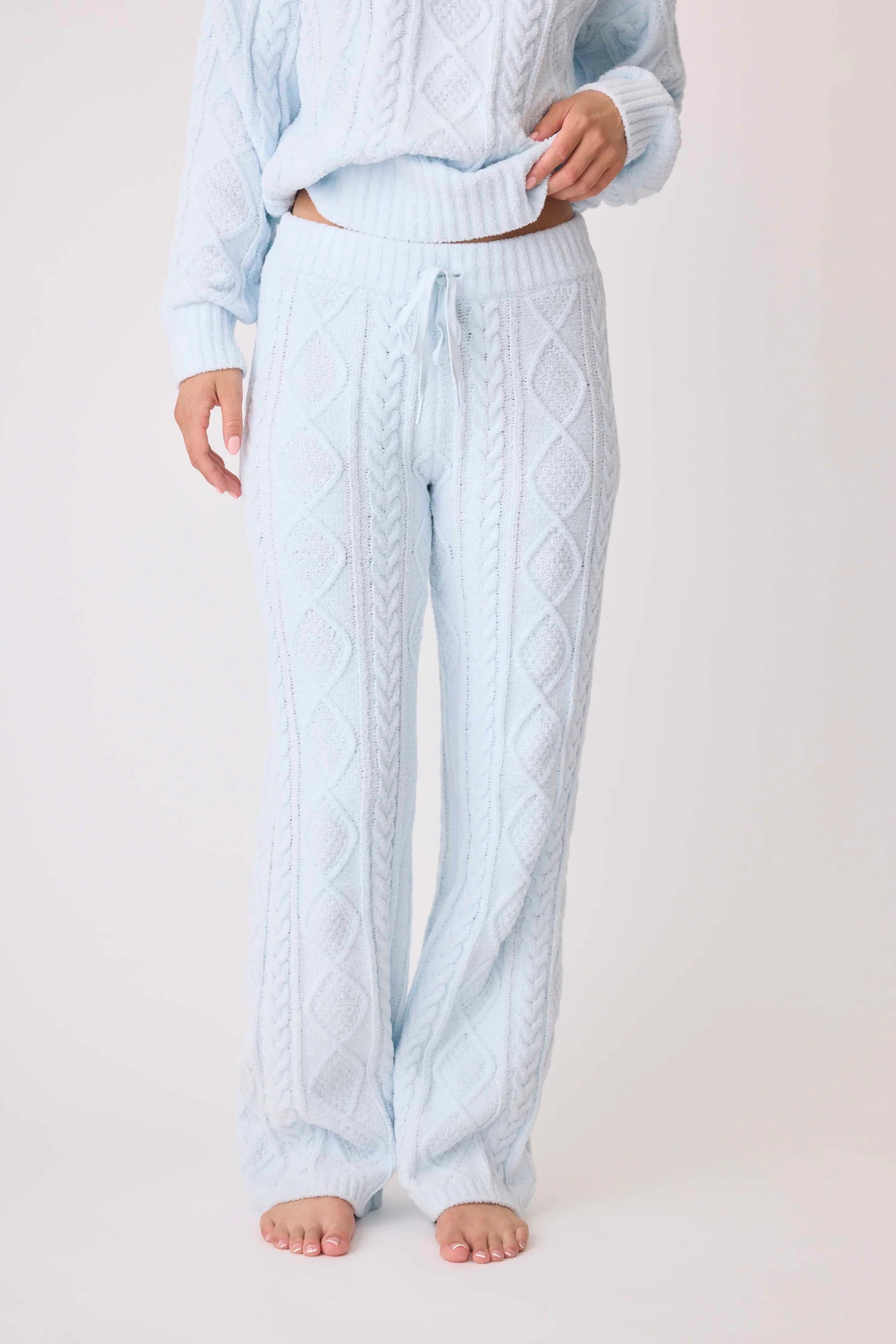 PJ Salvage Chenille Cozy Cable Pant