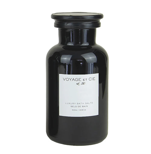 Voyage et Cie Mineral Salts in Violet Glass