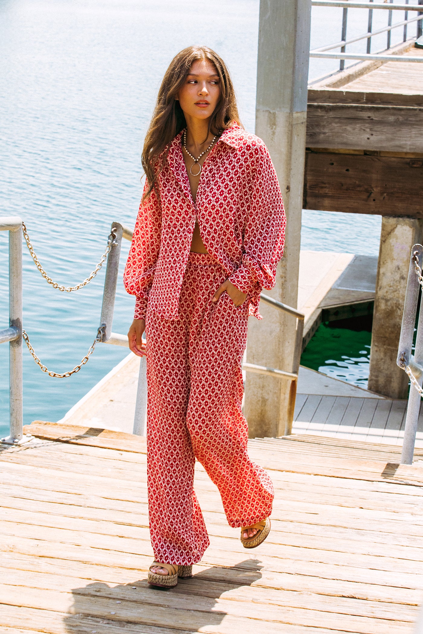 MINKPINK Annie Wide Leg Pant