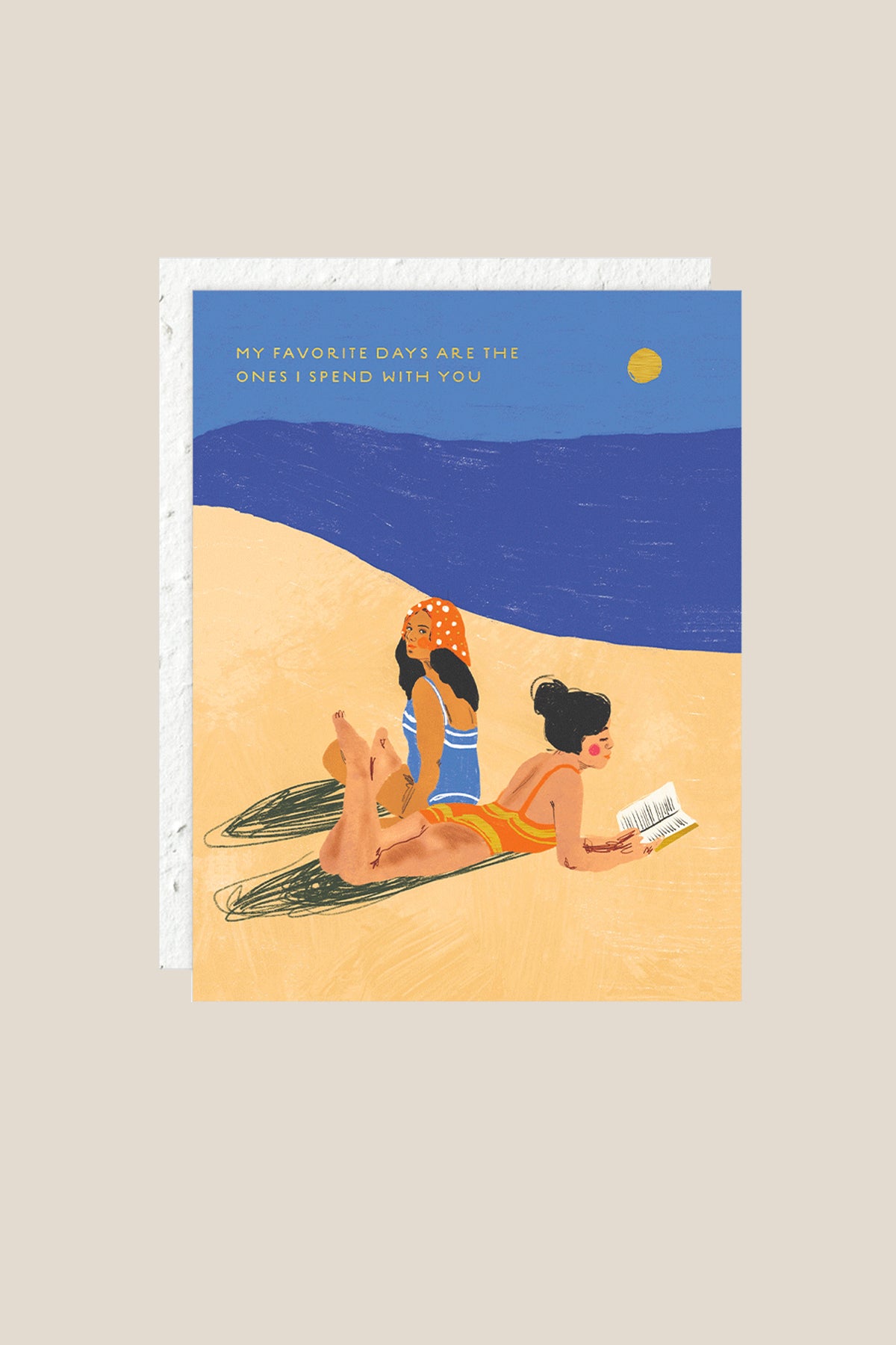 Beach Girls Love & Friendship Card