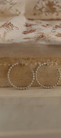 Sadie Jo Jewelry Co. Beaded Hoops