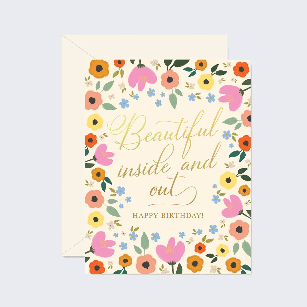 Ginger P. Designs Birthday Beautiful Inside and Out Card