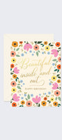 Ginger P. Designs Birthday Beautiful Inside and Out Card