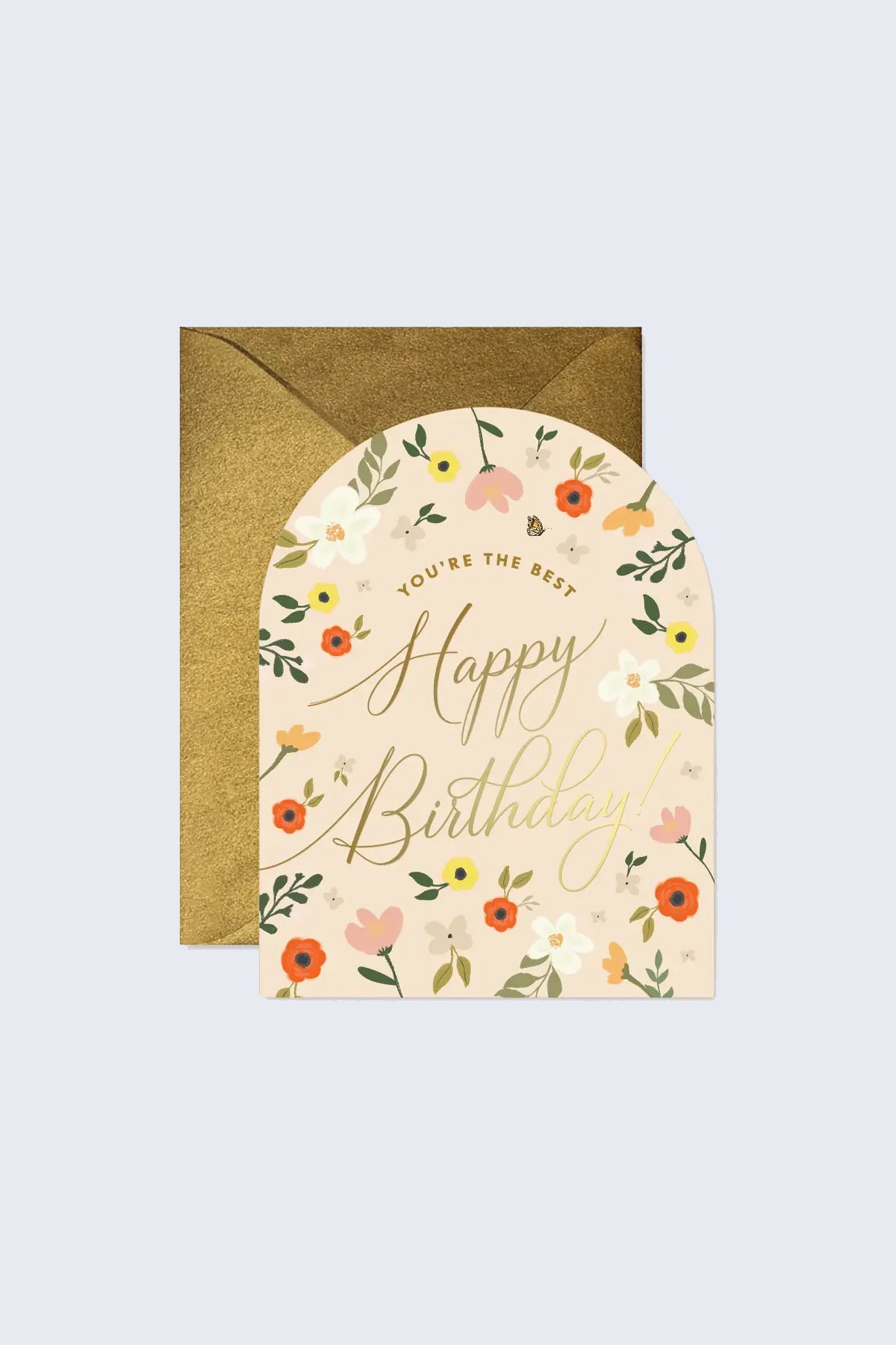Ginger P. Designs You're the Best Birthday Arch Greeting Card