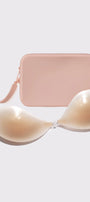 Boob-eez Silicone Stick-On Bra + Travel Case