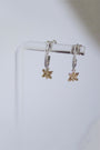 Sadie Jo Jewelry Co. Diamond Butterfly Pave Charm Hoops