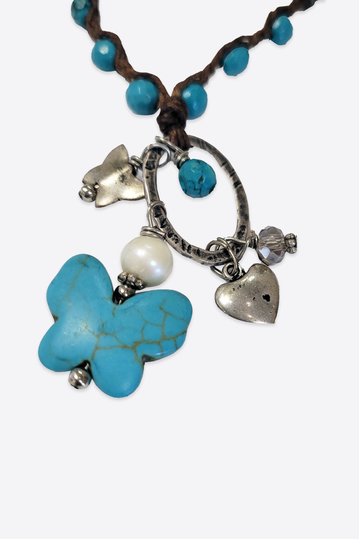Jonas &amp; Muse Turquoise Butterfly Cluster