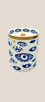 The Sacred Wild Candle Co. Oud Patchouli Evil Eye Candle